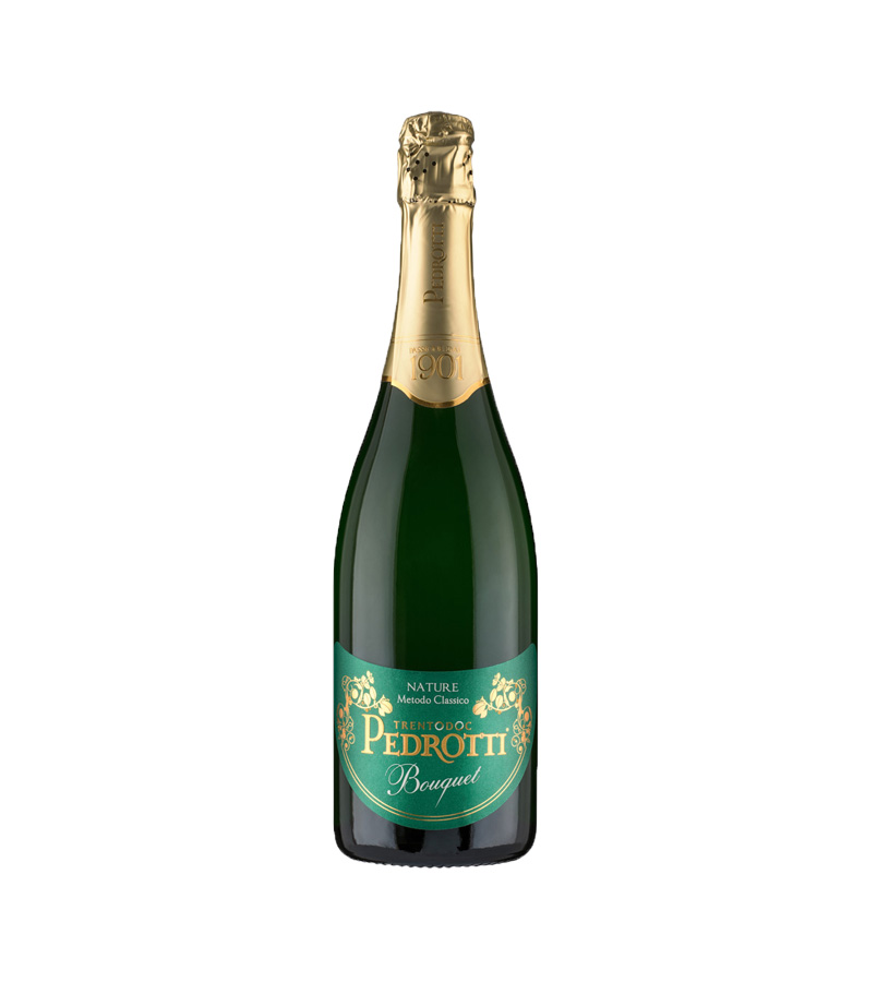 Trentodoc Bouquet Brut Nature - Pedrotti