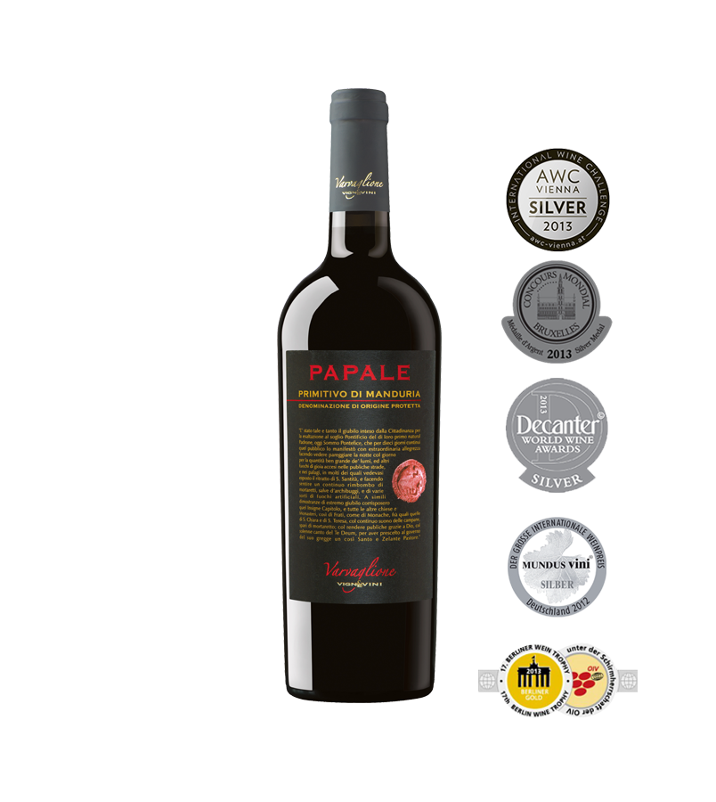 Papale Primitivo di Manduria DOP - Varvaglione