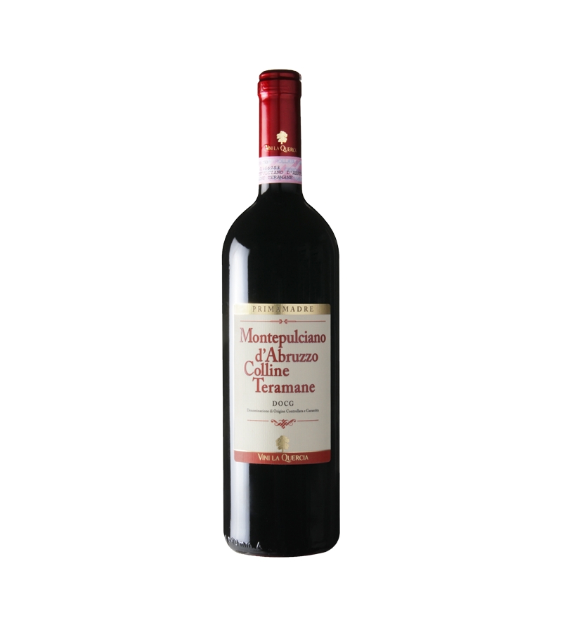 PRIMAMADRE MONTEPULCIANO D'ABRUZZO COLLINE TERAMANE DOCG VINI LA QUERCIA