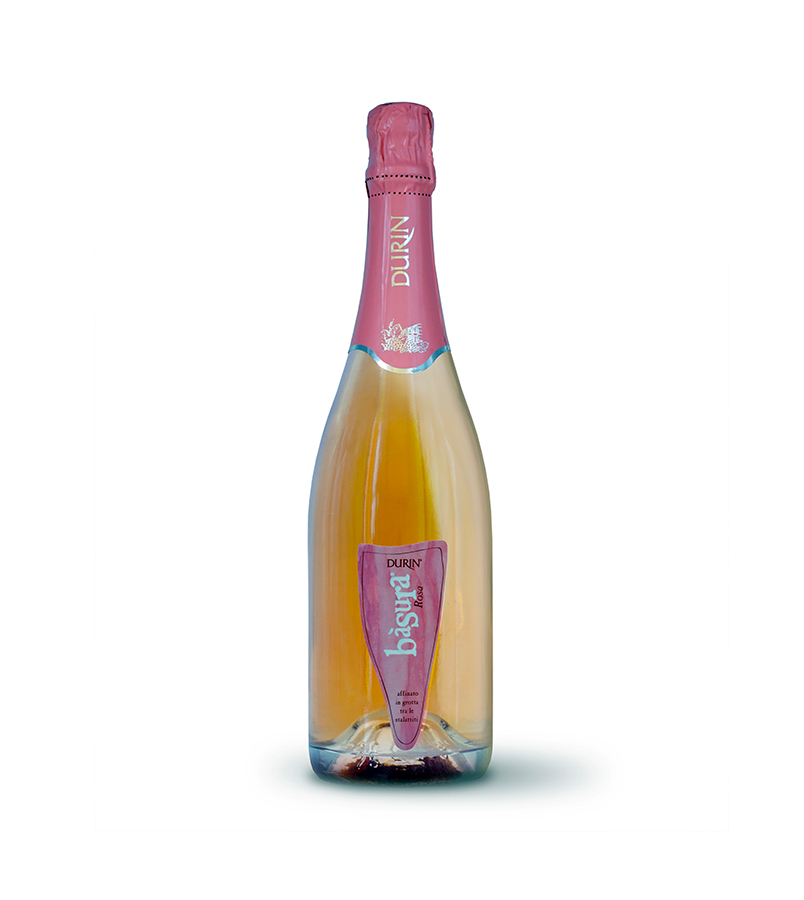 Bàsura Rosa metodo classico brut - affinato in grotta - Durin