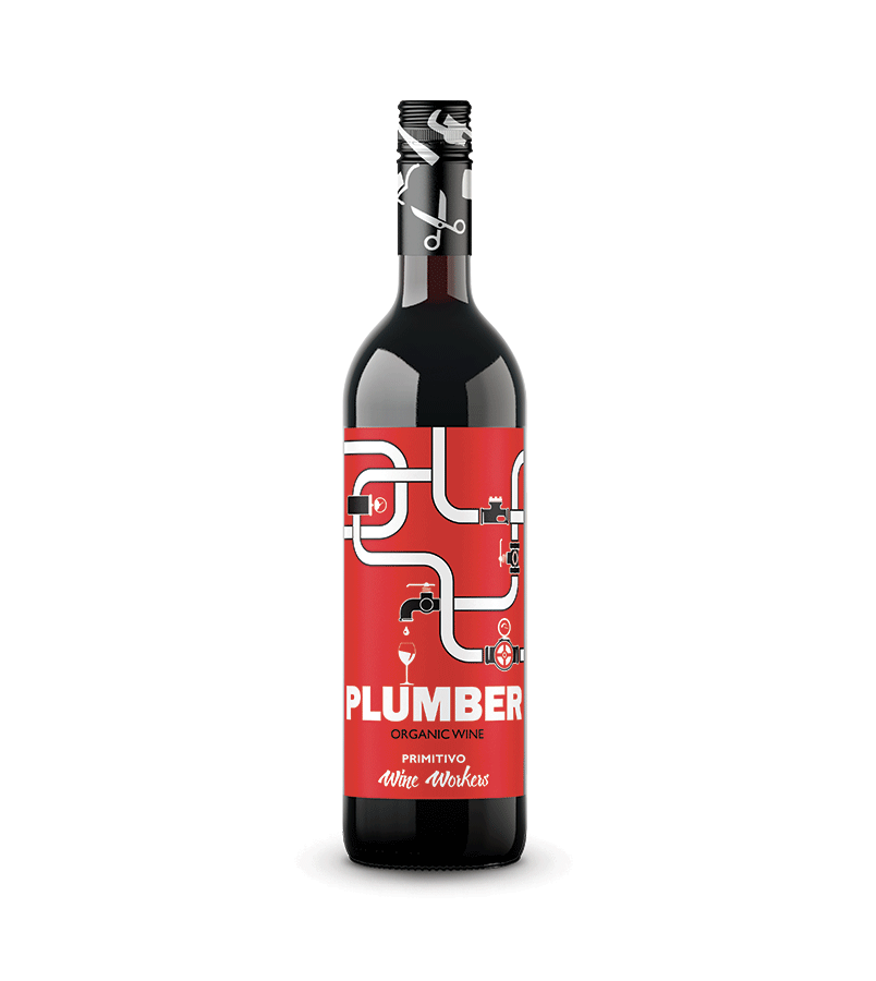 Plumber Primitivo Puglia IGT Organic Wine Workers